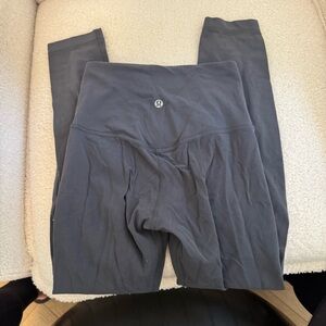 Lululemon Dark Gray High-Waisted Leggings